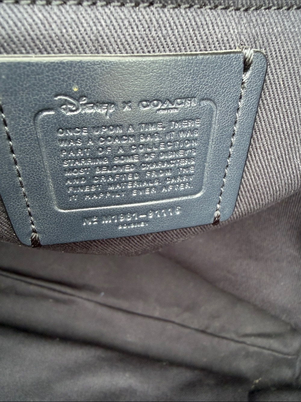 NWOT Disney x Coach Bag with Rose Bouquet Print and Thumper [limited edition] - Picture 10 of 11